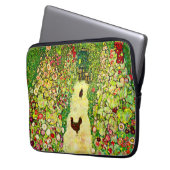 Gustav Klimt Garten mit Hühnern Laptopschutzhülle (Vorderseite Links)