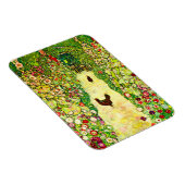 Gustav Klimt Garten mit Hühnern Magnet (Rechte Seite)