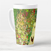 Gustav Klimt Garten mit Hühnern Milchtasse (Linke Ecke)