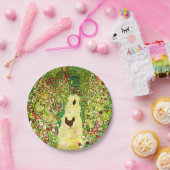 Gustav Klimt Garten mit Hühnern Pappteller (Party)