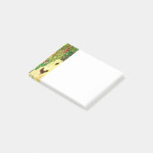 Gustav Klimt Garten mit Hühnern Post-it Klebezettel (angewinkelt)
