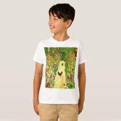 Gustav Klimt Garten mit Hühnern T-Shirt (Vorne ganz)