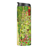 Gustav Klimt Garten mit Hühnern Thermosbecher (Nach rechts gedreht)