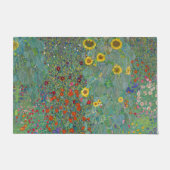 Gustav Klimt - Garten mit Sonnenblumen Fußmatte (Vorderseite)