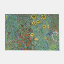 Gustav Klimt - Garten mit Sonnenblumen
