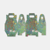 Gustav Klimt - Garten mit Sonnenblumen Geschenkschachtel (Ungefaltet)