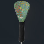 Gustav Klimt - Garten mit Sonnenblumen Golf Headcover<br><div class="desc">Garten mit Sonnenblumen / Bauerngarten mit Sonnenblumen - Gustav Klimt in 1905-1906</div>