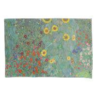 Gustav Klimt - Garten mit Sonnenblumen