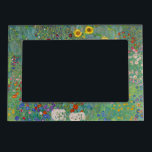 Gustav Klimt - Garten mit Sonnenblumen Magnetischer Bilderrahmen<br><div class="desc">Garten mit Sonnenblumen / Bauerngarten mit Sonnenblumen - Gustav Klimt in 1905-1906</div>