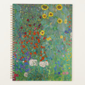 Gustav Klimt - Garten mit Sonnenblumen Planer (Vorderseite)