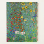Gustav Klimt - Garten mit Sonnenblumen Planer (Rückseite)