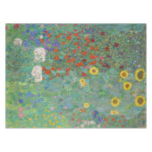Gustav Klimt - Garten mit Sonnenblumen Tischdecke (Vorderseite (Horizontal))