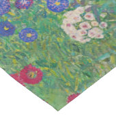 Gustav Klimt - Garten mit Sonnenblumen Tischdecke (Schrägansicht)