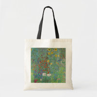 Gustav Klimt - Garten mit Sonnenblumen