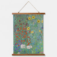 Gustav Klimt - Garten mit Sonnenblumen