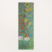 Gustav Klimt - Garten mit Sonnenblumen Yogamatte (Vorderseite)