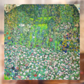 Gustav Klimt - Gartenbau und Bergbau Fensteraufkleber (Blatt 2)