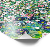 Gustav Klimt - Gartenbau und Bergbau Fotodruck (Ecke)