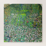 Gustav Klimt - Gartenbau und Bergbau Puzzle<br><div class="desc">Gartenlandschaft mit Hilltop - Gustav Klimt,  Öl auf Leinwand,  1916</div>