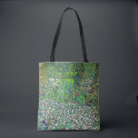 Gustav Klimt - Gartenbau und Bergbau Tasche<br><div class="desc">Gartenlandschaft mit Hilltop - Gustav Klimt,  Öl auf Leinwand,  1916</div>