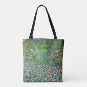 Gustav Klimt - Gartenbau und Bergbau Tasche (Rückseite)
