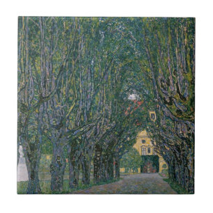 Gustav Klimt - Gartenmalerei Fliese