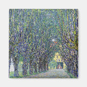 Gustav Klimt-Gemälde, Allee am Schloss Kammer Magnet (Vorne)
