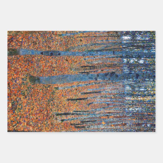 Gustav Klimt Geschenkpapier Set (Vorderseite 2)