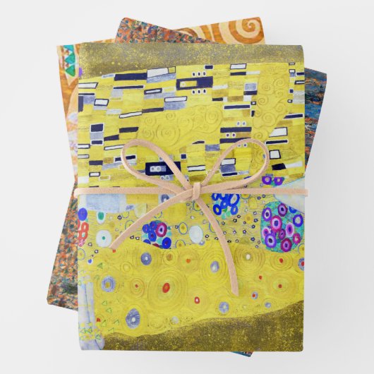 Gustav Klimt Geschenkpapier Set (Beispiel)