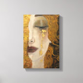 Gustav Klimt Golden Tears Canvas Print Leinwanddruck (Vorderseite)