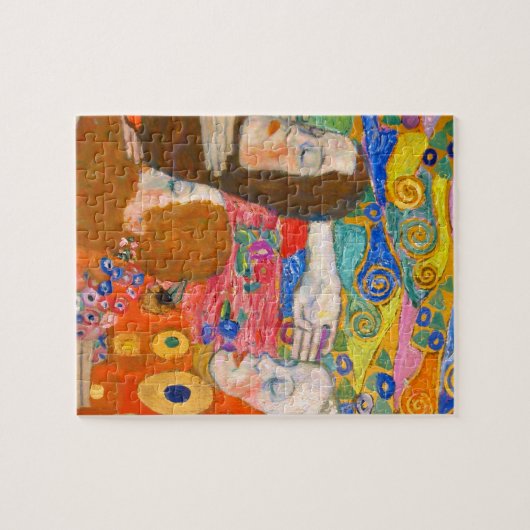 gustav klimt, hoffe ii puzzle (Horizontal)