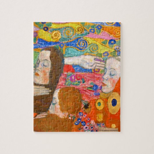 gustav klimt, hoffe ii puzzle (Vertikal)