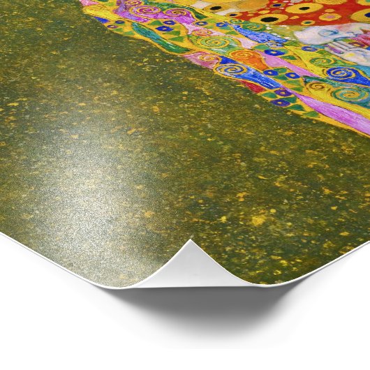 Gustav Klimt - Hoffnung II Fotodruck (Ecke)