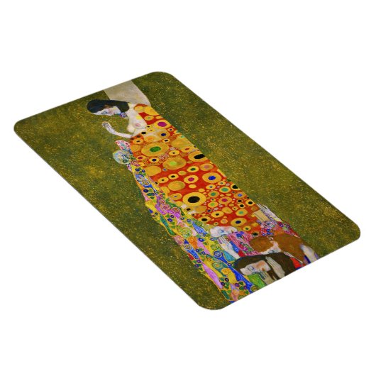 Gustav Klimt - Hoffnung II Magnet (Rechte Seite)