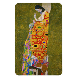 Gustav Klimt - Hoffnung II Magnet