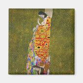 Gustav Klimt - Hoffnung II Magnet (Vorne)