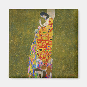Gustav Klimt - Hoffnung II Magnet