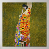 Gustav Klimt - Hoffnung II Poster (Vorne)