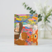 Gustav klimt, Hoffnung II Postkarte (Stehend Vorderseite)