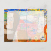 Gustav klimt, Hoffnung II Postkarte (Rückseite)