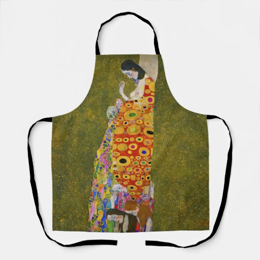 Gustav Klimt - Hoffnung II Schürze (Vorderseite)