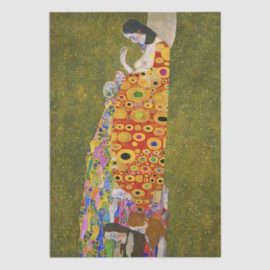 Gustav Klimt - Hoffnung II Seidenpapier