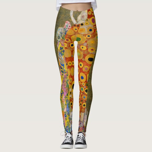 Gustav Klimt - Hoffnung Leggings (Vorderseite)