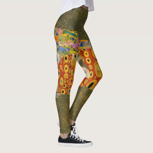 Gustav Klimt - Hoffnung Leggings (Rechts)