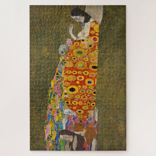 Gustav Klimt - Hoffnung Puzzle (Vertikal)