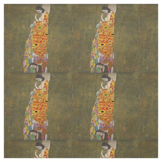 Gustav Klimt - Hoffnung Stoff (Muster)