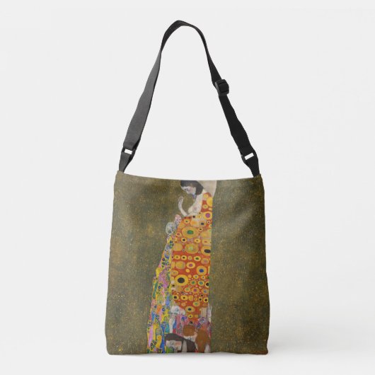 Gustav Klimt - Hoffnung Tragetaschen Mit Langen Trägern (Rückseite)