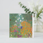 Gustav Klimt Hütte Garden Malerkarte (Stehend Vorderseite)