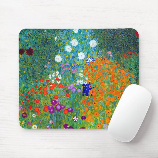 Gustav Klimt Hütte Garden Mousepad (Mit Mouse)