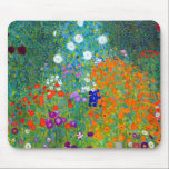 Gustav Klimt Hütte Garden Mousepad<br><div class="desc">Hütte Garden bemalt von Gustav Klimt um 1905.</div>